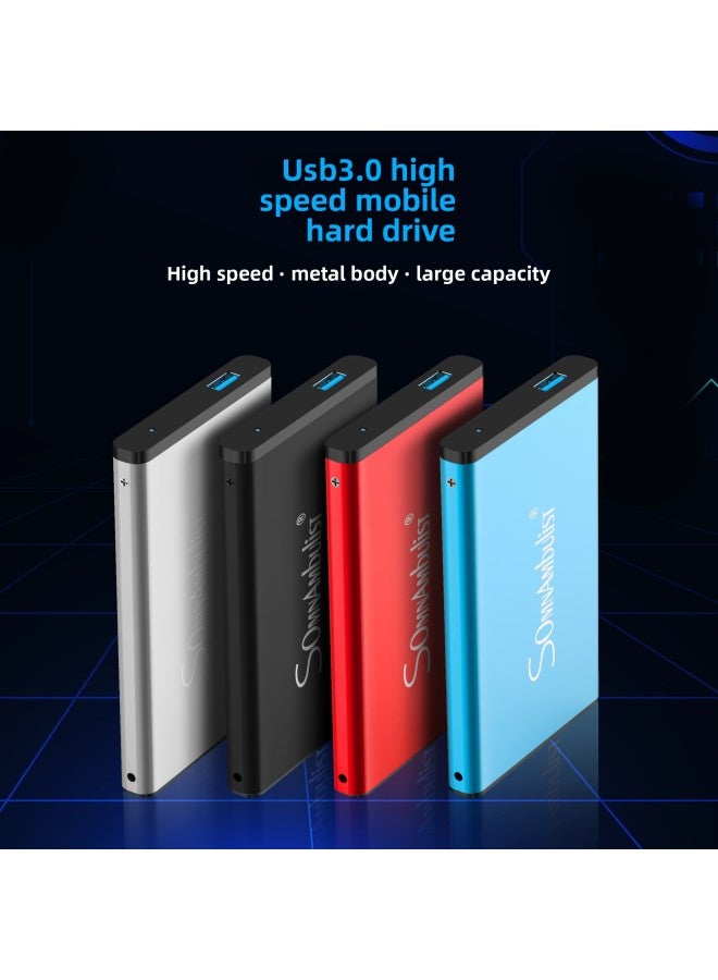 Direct Cross-mirror Supply Usb3.0 Mobile Hard Disk 250GB/320GB/500GB/1TB/2TB-Capacity:160GB-Interface:Blue 3.0 - Image 2
