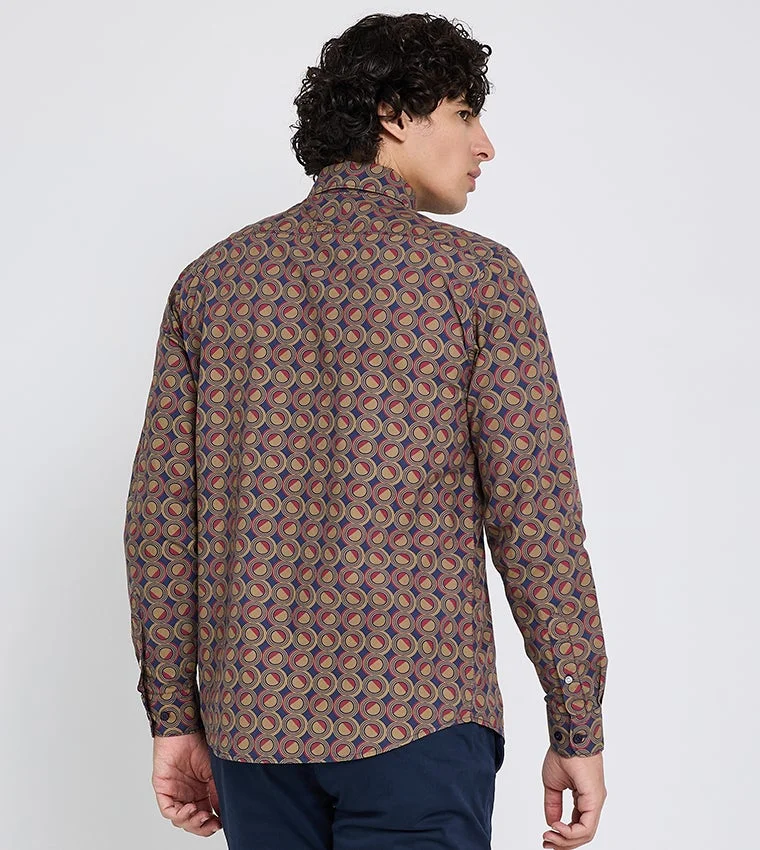 Ben Sherman  Ben Sherman Men's Long Sleeve Patterned Shirts for Men | Best Price UAE