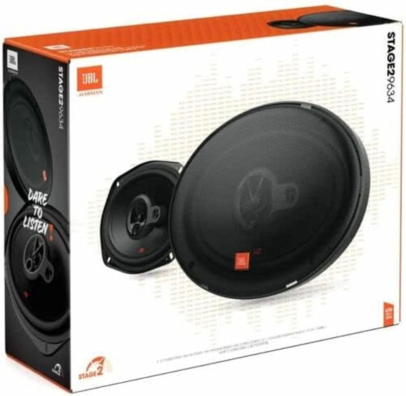 JBL Stage 9603 420W Max 140W RMS 6 x 9 4 ohms Stage Series 3Way Coaxial Car Audio Speakers - Image 3