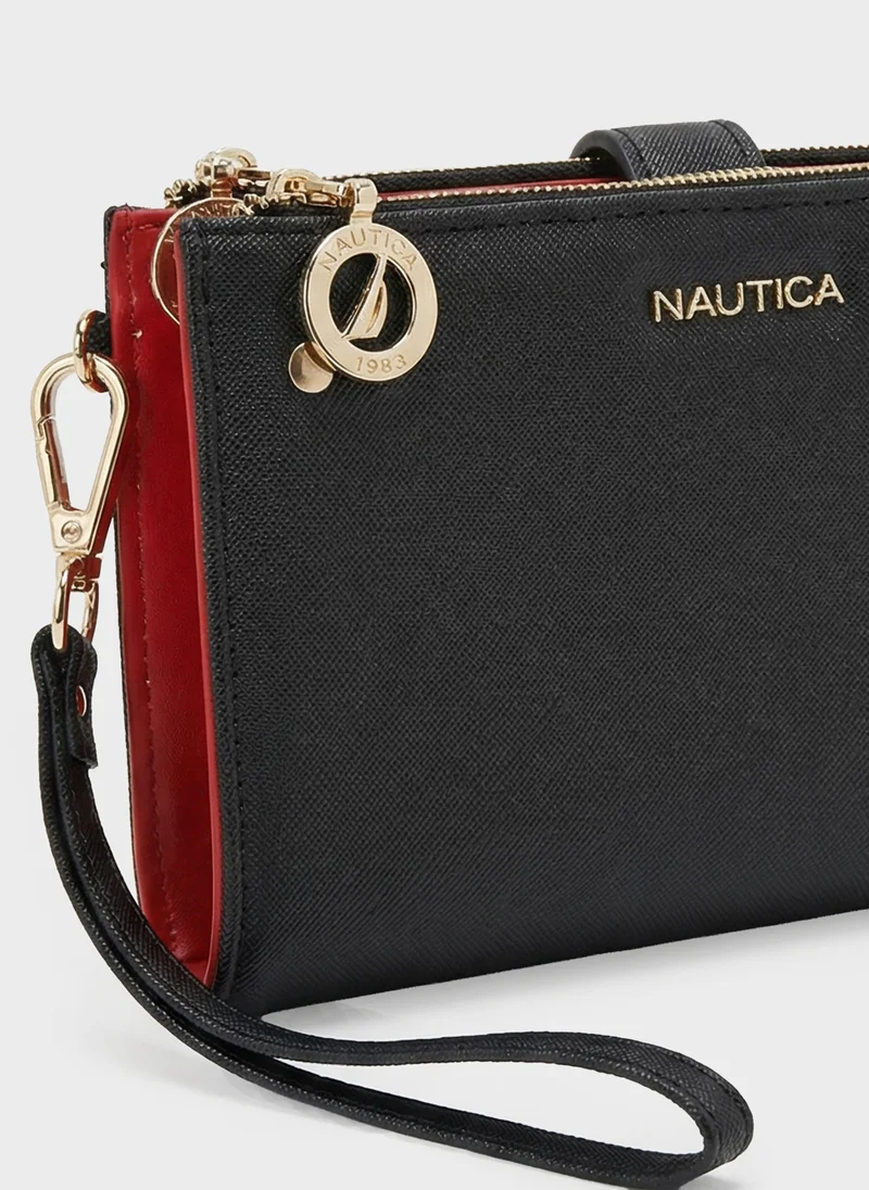 NAUTICA  SIA Bi-Fold Wristlet for Women | Best Price UAE