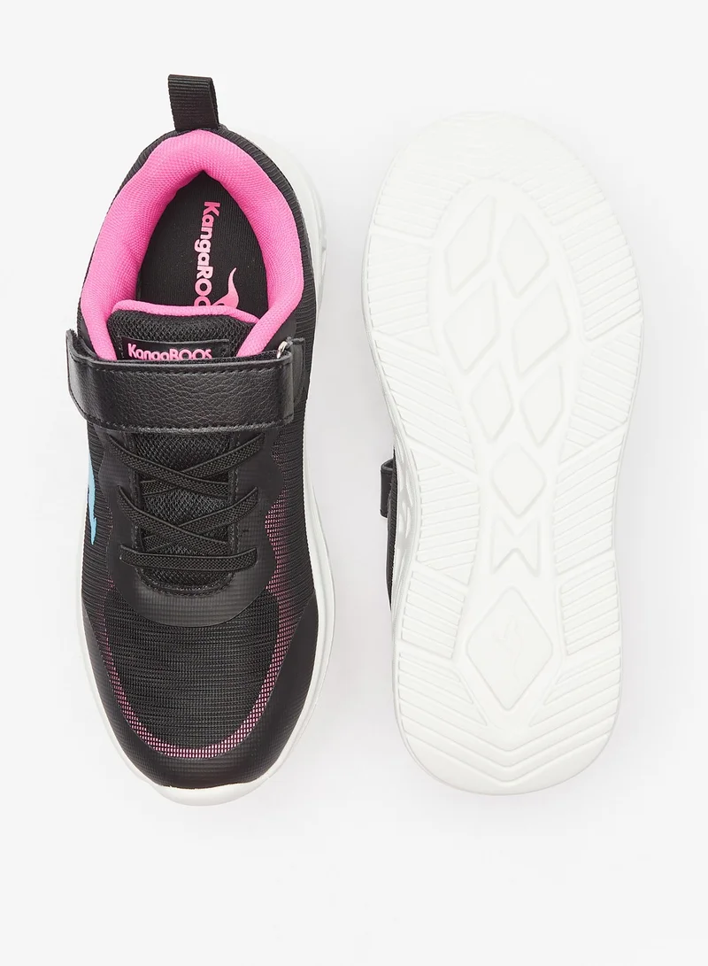 كانغاروس Kangaroos Girls' Sports Shoes With Hook And Loop Closure