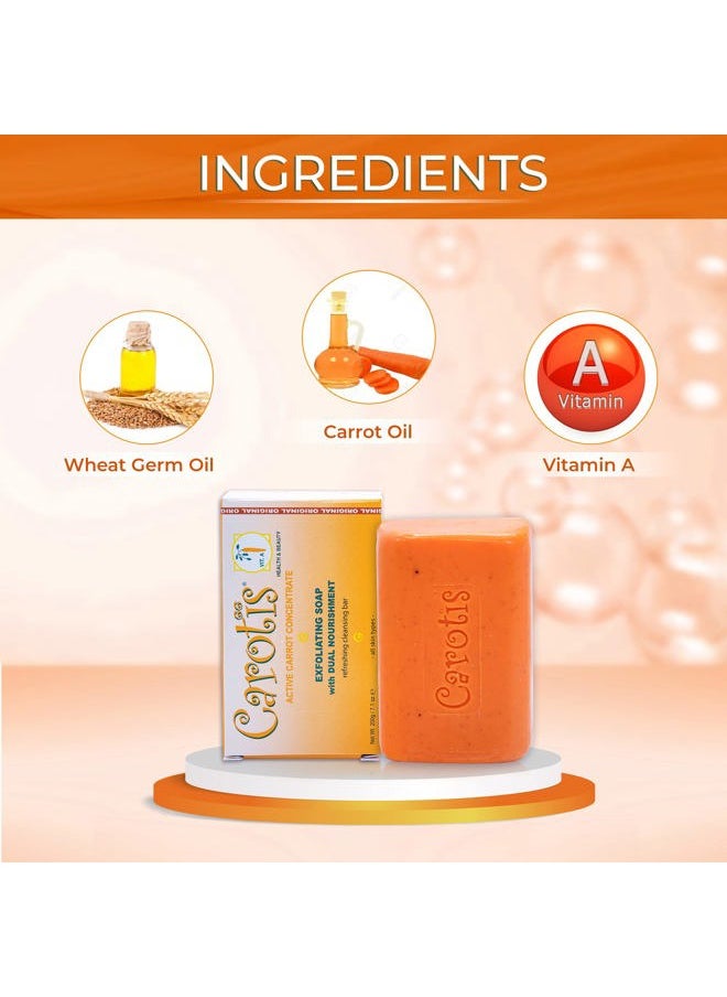 Apex Energetics - Exfoliating Soap 200g - Formulated to Restore Radiance and Eliminate Dead Skin Cells, with Vitamin A - Image 1