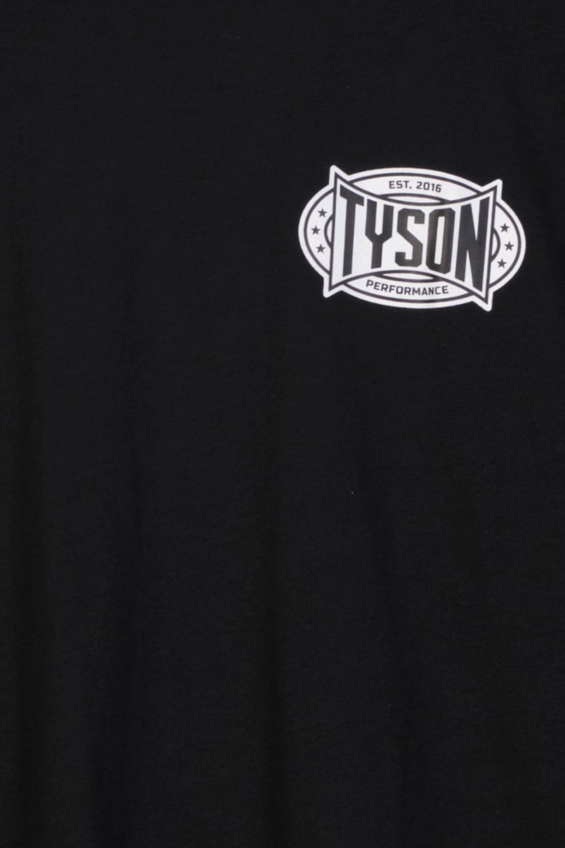 Tyson Men Sportswear Fit Short Sleeve Outdoor T-Shirt, Black - Image 5