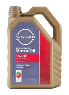 NISSAN GENUINE FULLY SYNTHETIC MOTOR OIL 5W-30 4L