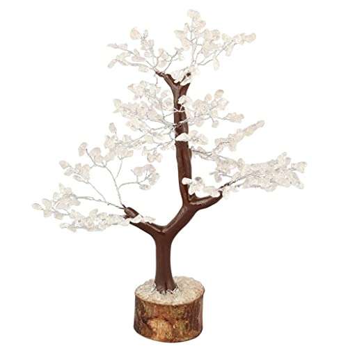 DHYANARSH Reiki Healing Gemstone Tree, Standard - Multicolor - Home Decor - Metaphysical (sphatik Rock Crystal) - Image 3