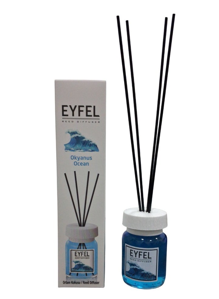 EYFEL EYFEL Reed Diffuser 120ml – Ocean Fragrance | Long-Lasting Room Freshener  - Image 3