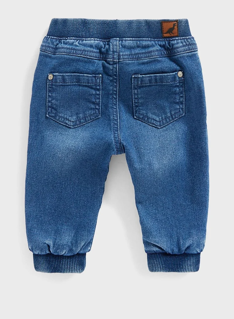 mothercare Kids Light Wash Straight Fit Jeans