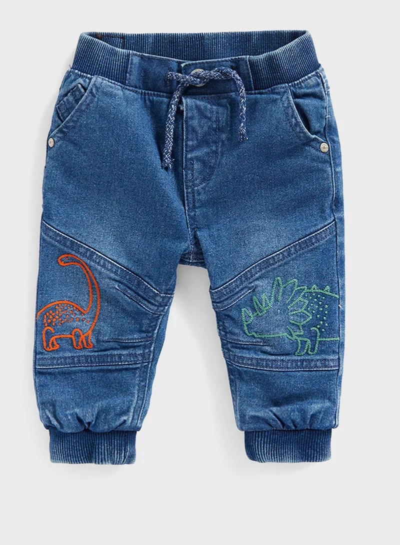 mothercare Kids Light Wash Straight Fit Jeans