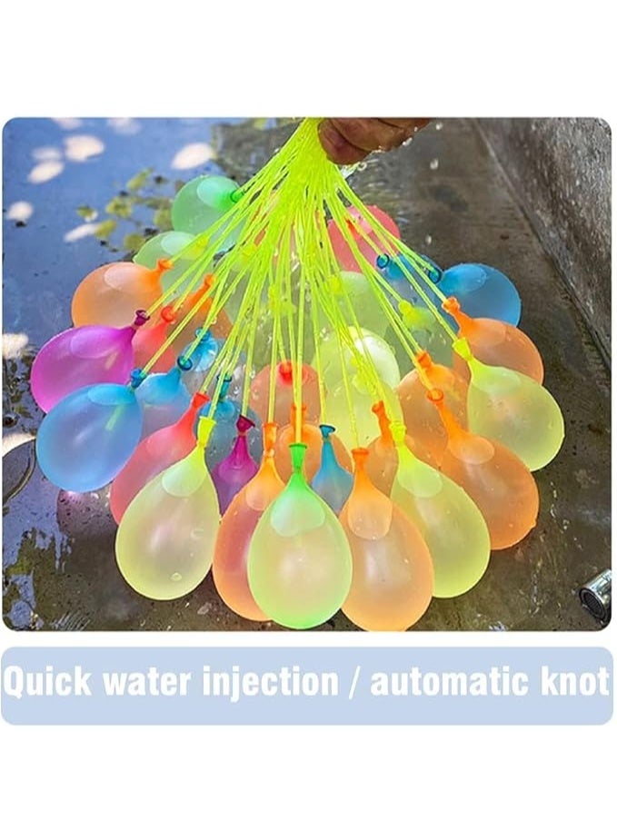 Colorful Water Balloons 111pcs bag Rapid-Filling Self-Sealing Easy Fill for Outdoor Family Party Friends Children Summer Fun - Image 3