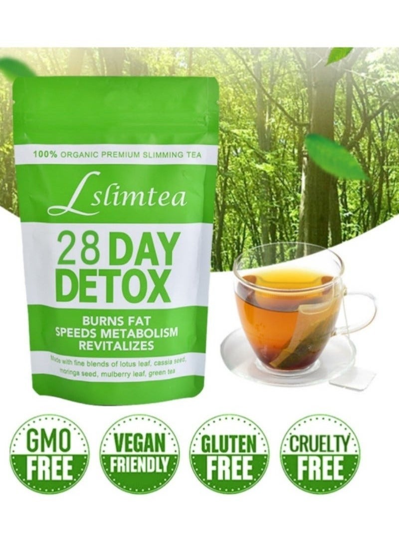 Wins Town 28-Day Organic Weight Loss Tea: Promotes Fat Digestion and Absorption, Aids Bowel Movement, Supports Stomach Health, Helps Digestion, Reduces Accumulation of Abdominal Fat - Image 5