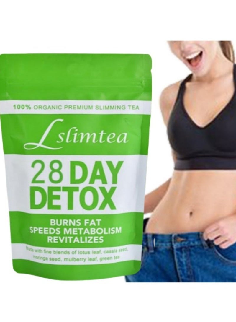 Wins Town 28-Day Organic Weight Loss Tea: Promotes Fat Digestion and Absorption, Aids Bowel Movement, Supports Stomach Health, Helps Digestion, Reduces Accumulation of Abdominal Fat - Image 4