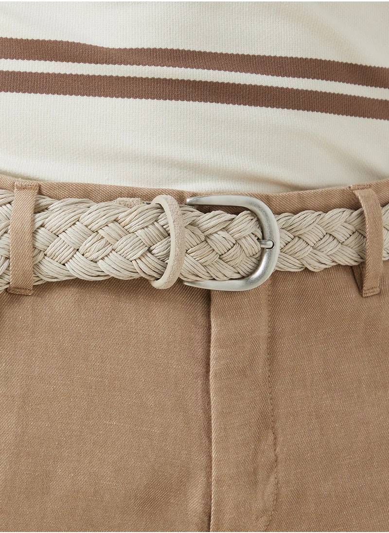 سفنتي فايف Casual Braided Belt