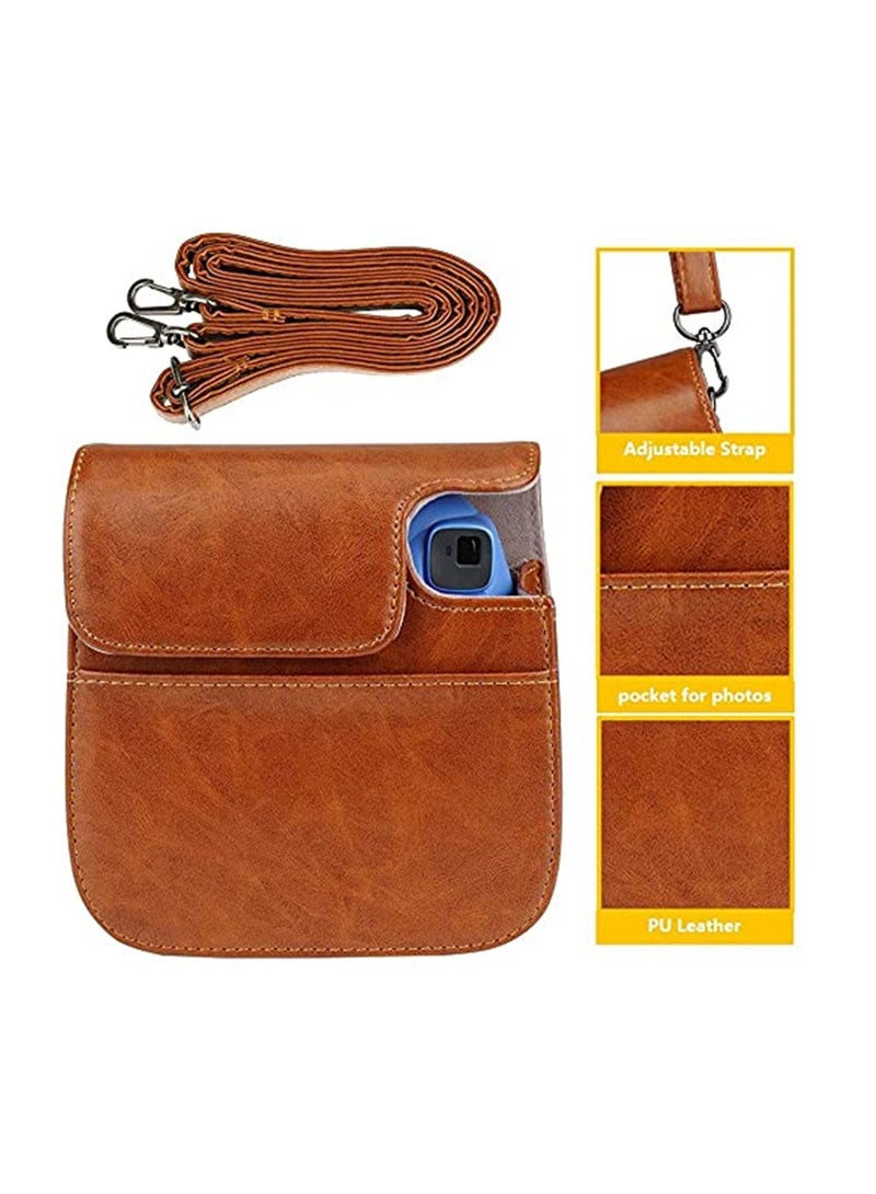 Instax Mini 11 PU Leather Camera Case Bag - Image 3