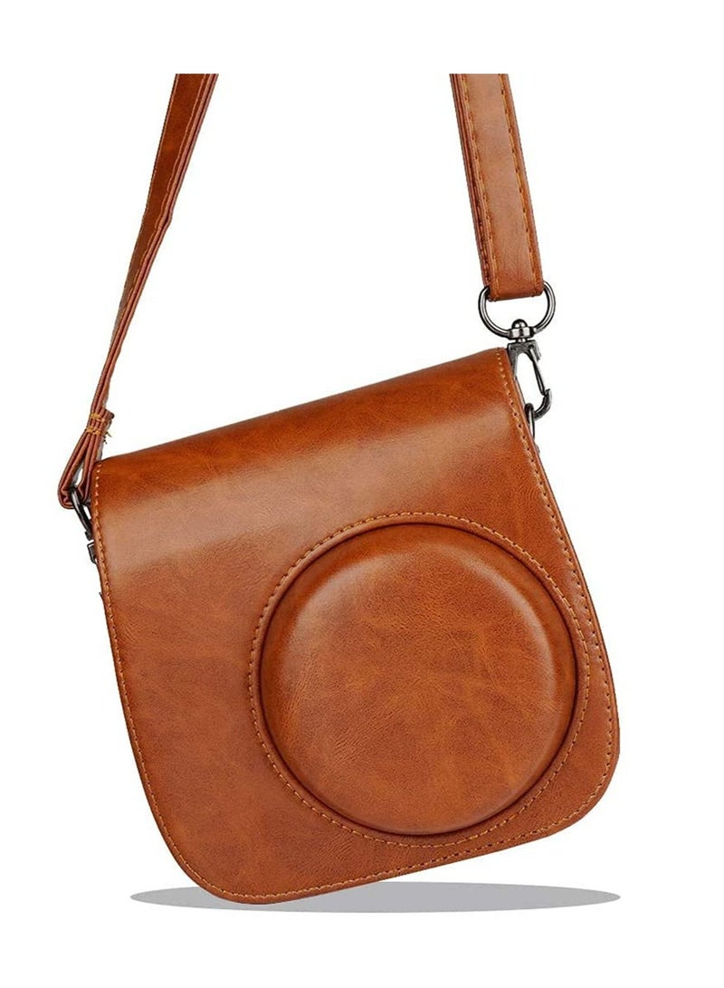 Instax Mini 11 PU Leather Camera Case Bag - Image 1