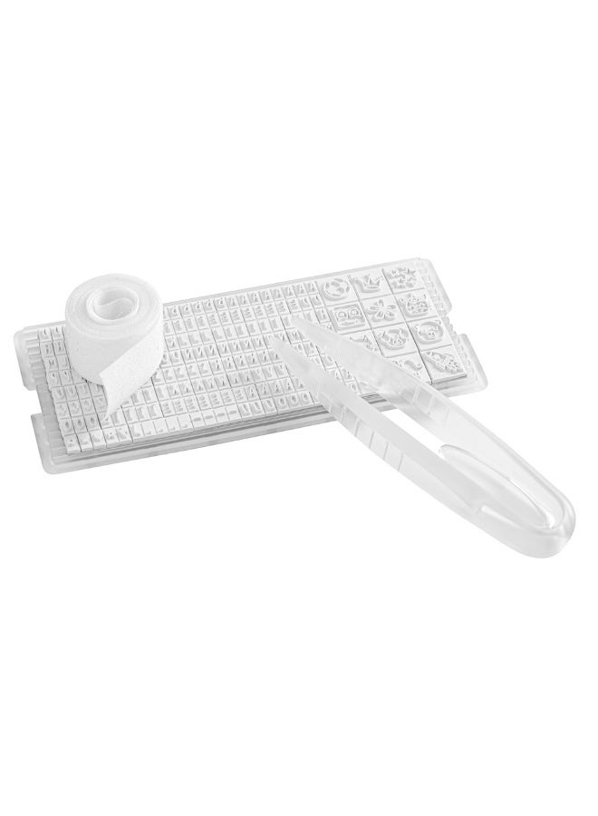 Mine Stamp طابع ماركي DIY للنسيج واسم المدرسة - أخضر - Image 2