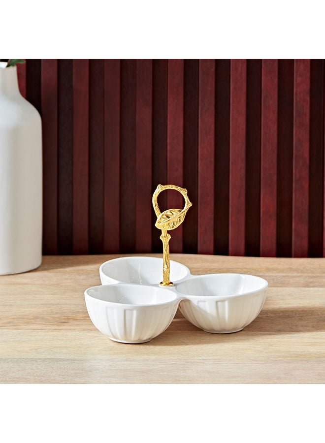 Home Box Supreme 3-Partition Bowl 21.2x5x21.2 cm - Image 2