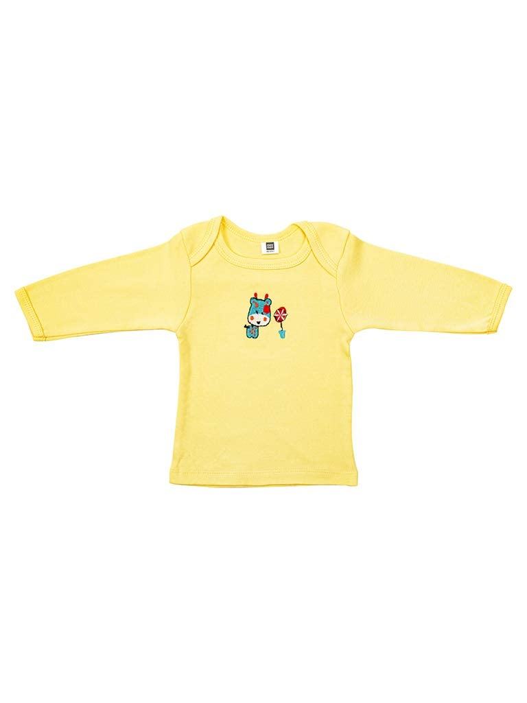Mee Mee New Born Baby Gift Set | Soft Cotton Clothing Essentials for Infants/Baby Girls, Boys | Baby Shower Clothing Hamper (7 Pieces, Yellow) | Ideal Gift for New Born Baby - Image 4