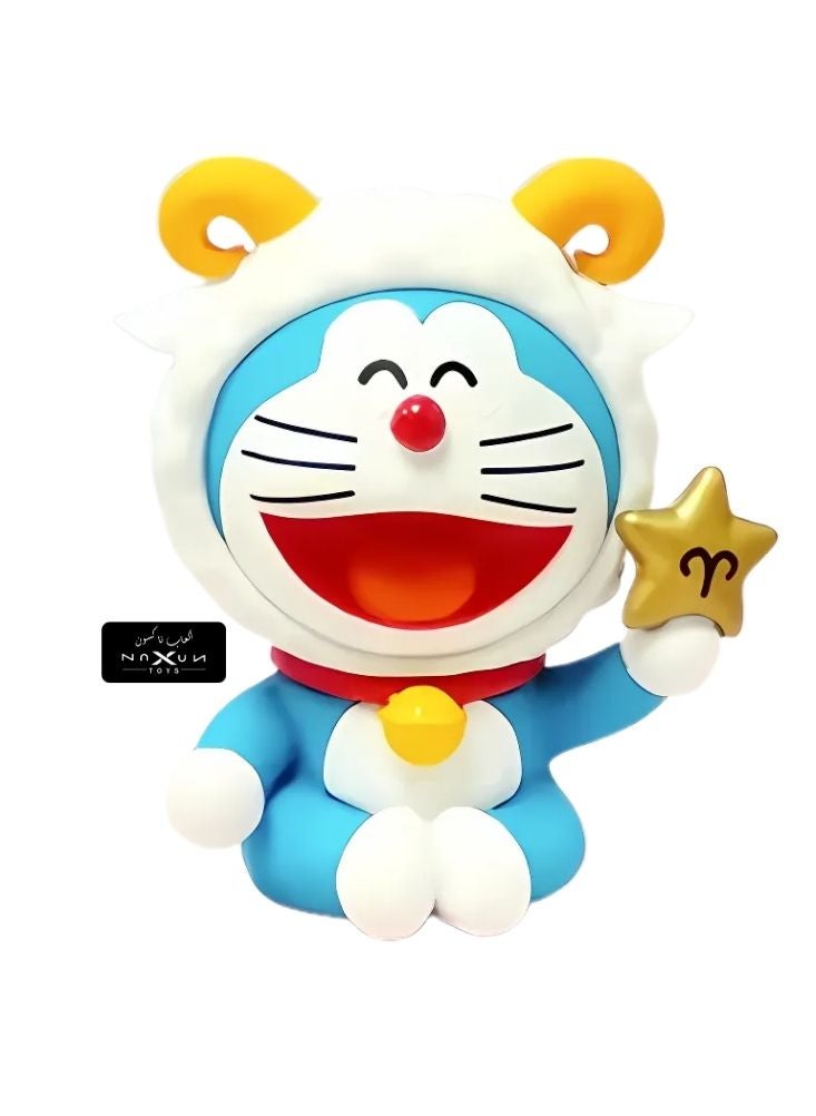 Doraemon Cute Doraemon Collectible Figure – Zodiac Aries Star Edition PVC Toy - Image 1
