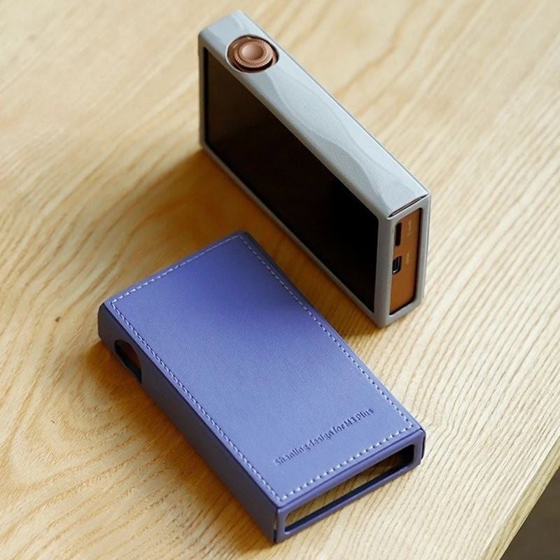 Shanling M3 Plus Leather Case Cover, For M3 Plus Music Player, Purple - Image 5