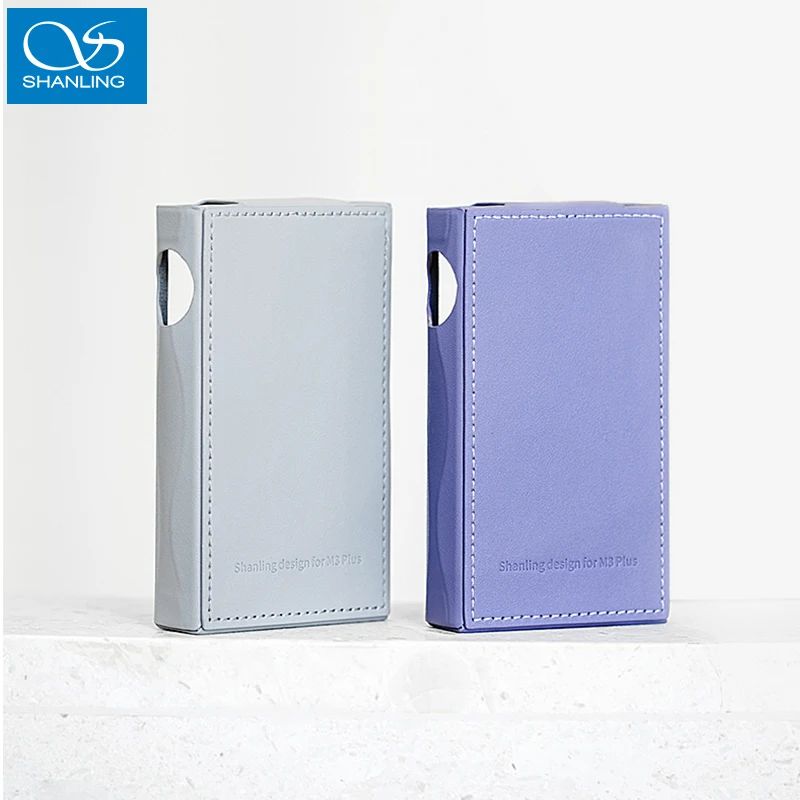 Shanling M3 Plus Leather Case Cover, For M3 Plus Music Player, Purple - Image 2