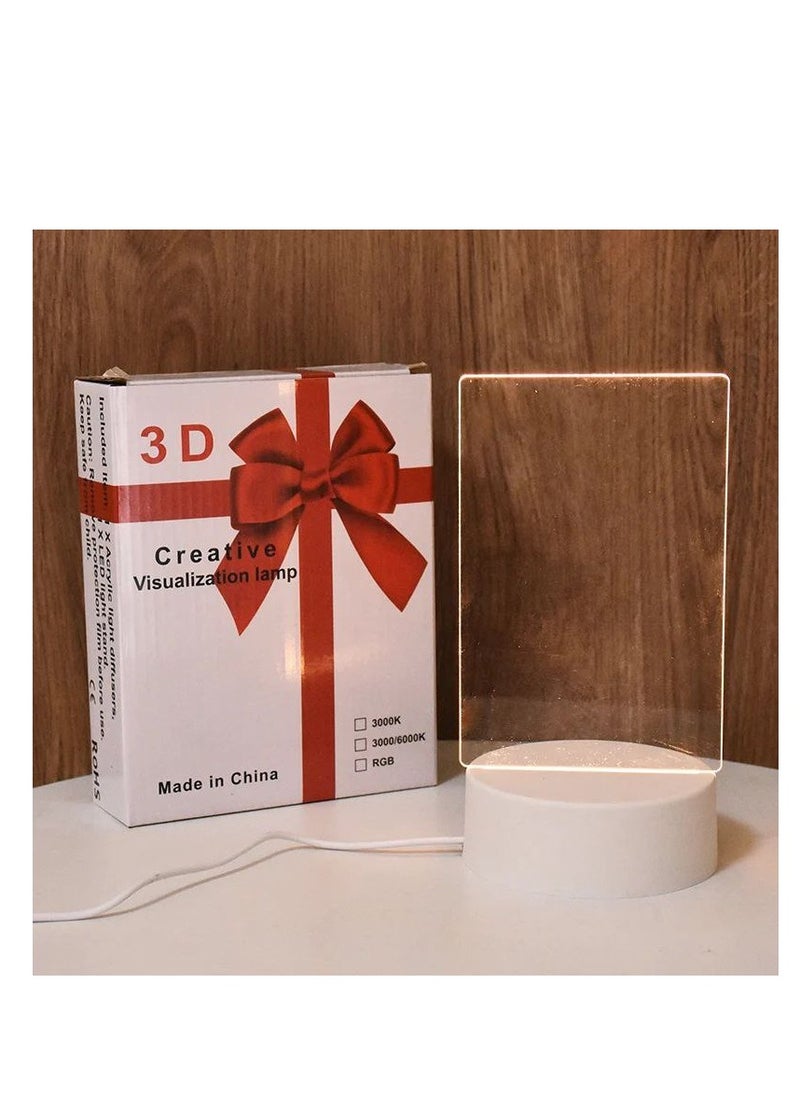 Generic LED Light Up Chalkboard with Writing Pad and Board Holder  - Image 5