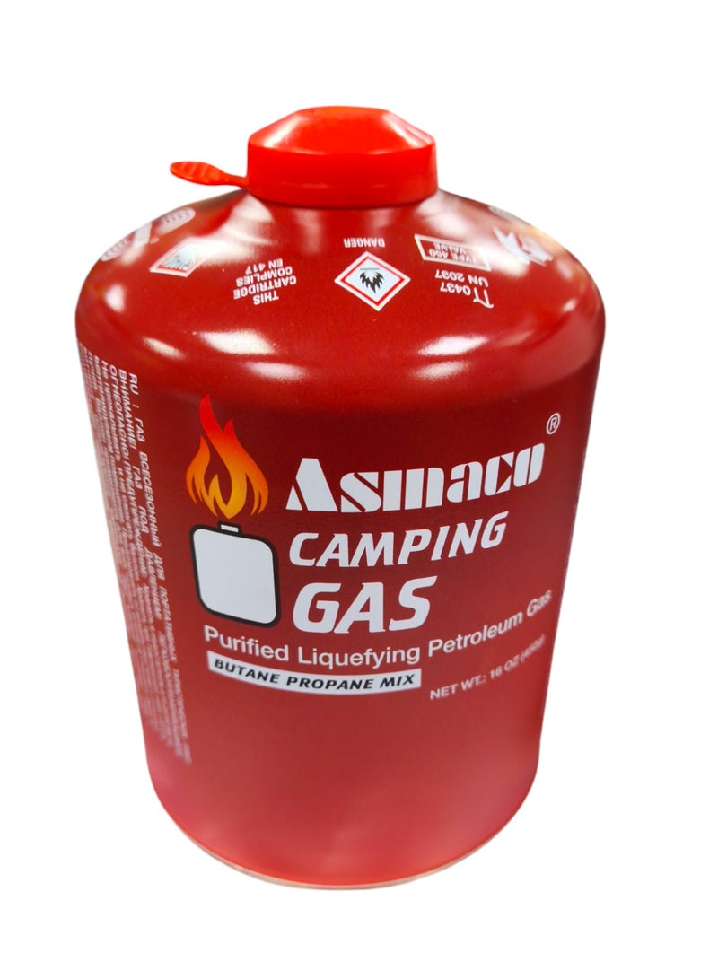 Asmaco Large Outdoor Camping Butane Gas 450g - Image 3
