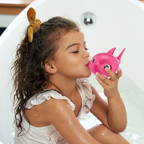 Robo Alive Junior Baby Shark New Silicon Fins Version Singing and Swimming Baby Shark (Yellow) by ZURU - Image 5