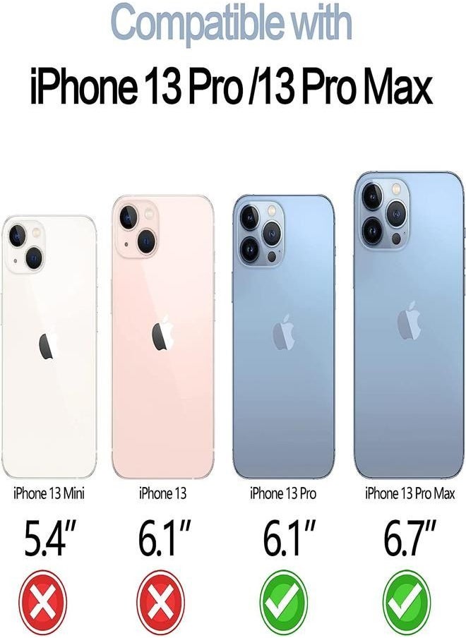 Generic - Camera Lens Protector for iPhone 13 Pro Max 6.7 Inch/iPhone 13 Pro 6.1 Inch, [Keep Original Camera] [Installation Frame] Tempered Glass Camera Lens Cover, 1 Set - Image 1