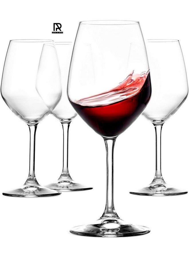 Ash & Roh® - Glasses Crystal Premium Crystal Wine Glasses Long Stem,Perfect for Red or White,Daily Use - 250 ML (4) - Image 2