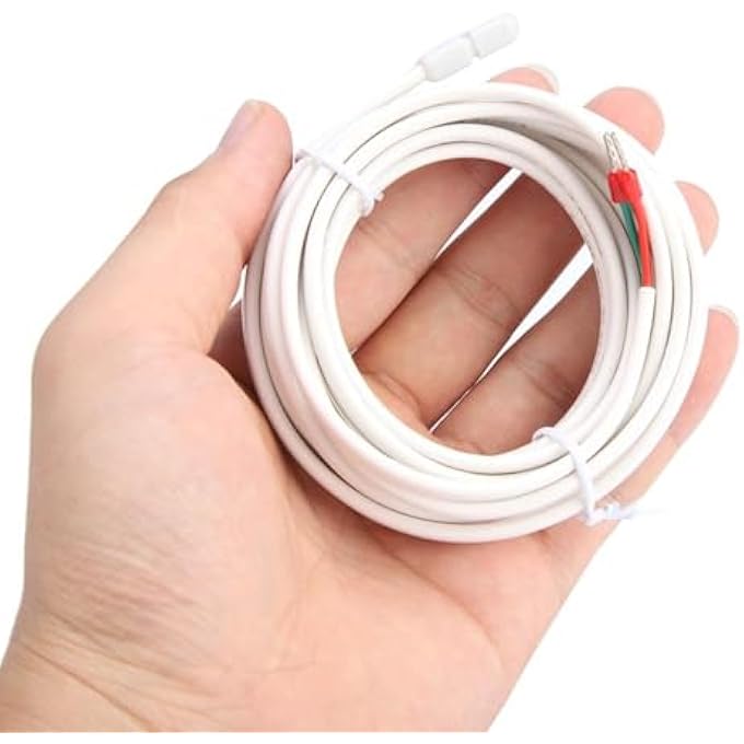 UNDERFLOOR HEATING THERMOSTATS PROBE SENSOR, 3 METERS UNDERFLOOR HEATING THERMOSTAT ACCESSORIES FLOOR TEMPERATURE PROBE SENSOR CABLE - Image 2