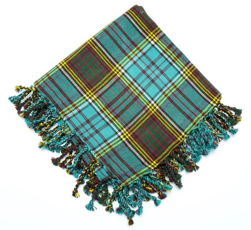 Allsafe Traders Scottish Mens Kilt Tartan Fly Plaid Anderson