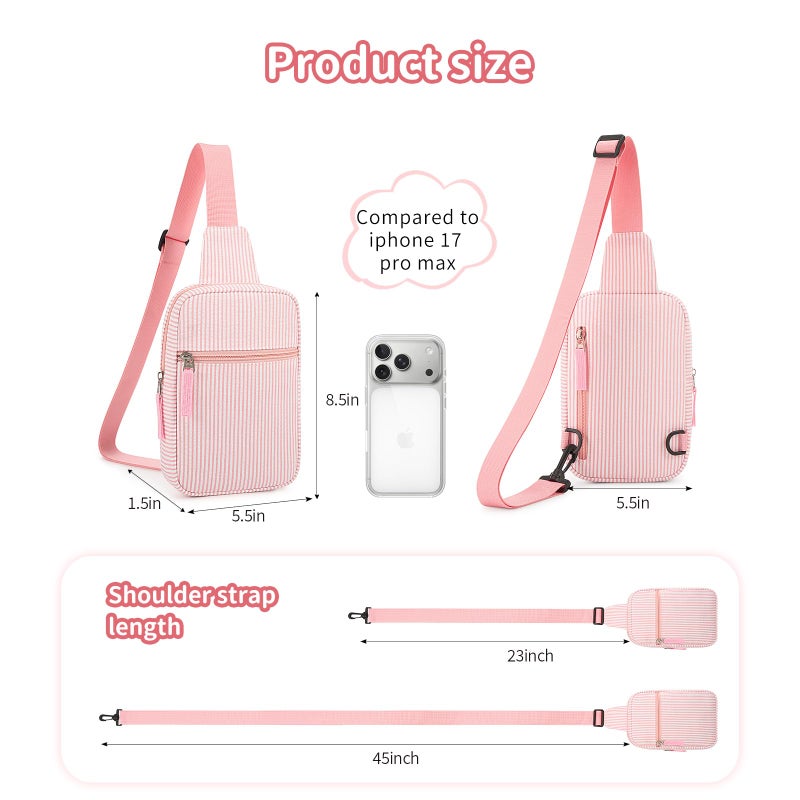 cotmcor Christmas Gifts for 8 9 10 11 12 Year Old Teens Boys Girls Kids Grandkids, Fanny Pack Crossbody Bag Small Sling Belt Bags Purse, Birthday Valentines Day Teen Boy Girl Gifts Trendy Stuff - Image 4