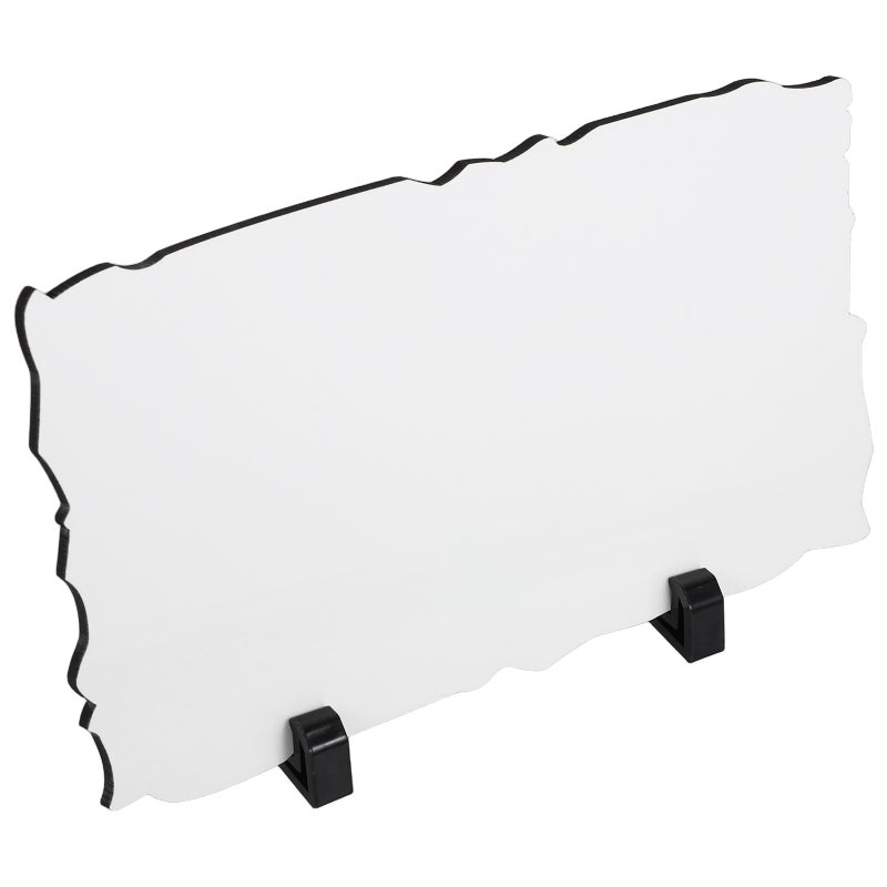 DIY Thermal Sublimation Blank Photo Board with Irregular Edge Sublimating Photo Board Desktop Picture Holder Blank Picture Frame - Image 5