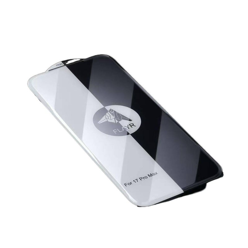 SK Glass Phone Case for iPhone 15 / 15 Plus / 15 Pro / 15 Pro Max with Full Screen Coverage and Privacy Protection plus High Definition plus Scratch Resistance in Black - Image 3