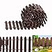 Lynkaye Miniature Dollhouse Fairy Garden Fence Decorative Picket Fence for DIY Diorama Crafts Project40 Inches Long x 2 Pack - Image 3