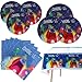 Fuyhiuous Among Party Supplies 41Pack include 20 plates 20 napkins 1 tablecloth for Among birthday party Decoration - Image 2