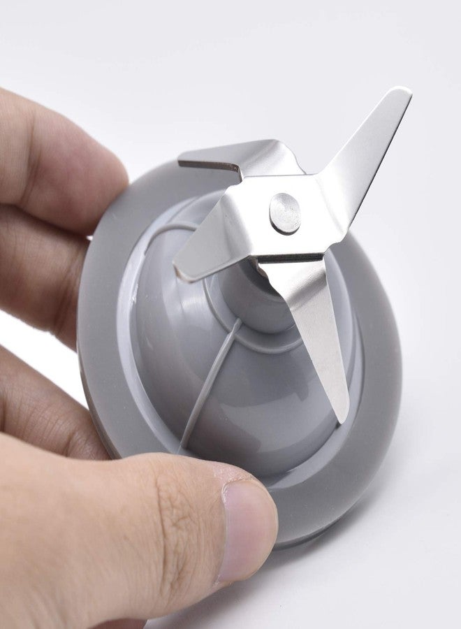 JIUDANI Blender Cutter Blade and 3 Rubber Gaskets Replacement Set, Grey, Fits Blender Models BL1900, BL3900, BL4900, BL5000, BL5900, BL6000, BL9000 - Image 3