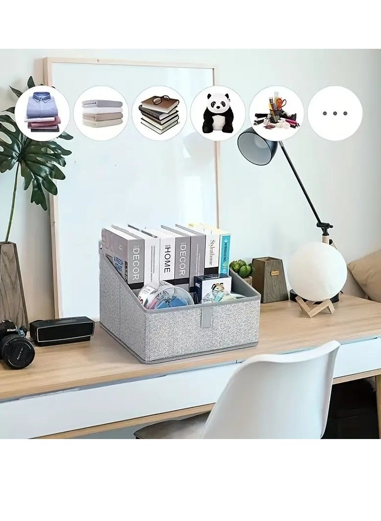 1pcs Ladder Storage Box, Wardrobe Drawer Box, Dormitory Household Clothes Folding Storage Box, Desk Toy Sorting Box