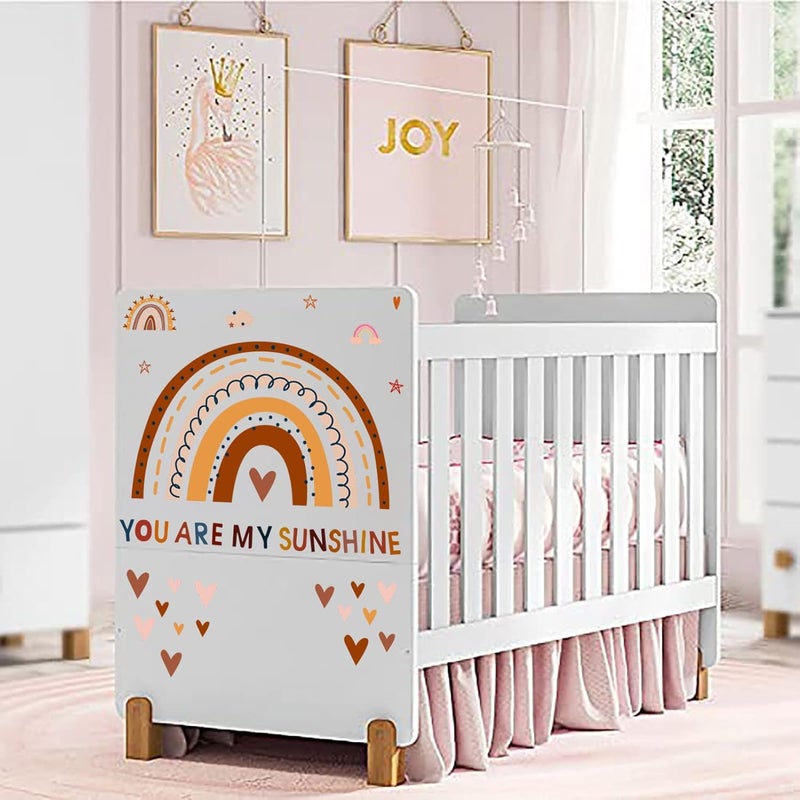 LIYAOLI Rainbow Wall Decals You are My Sunshine Boho Wall Stickers for Kids Room Decor - Image 4