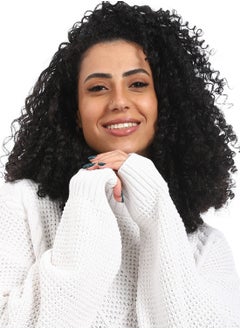سيزار بلوفر صوف حريمي ب رقبة دائرية  - Image 3