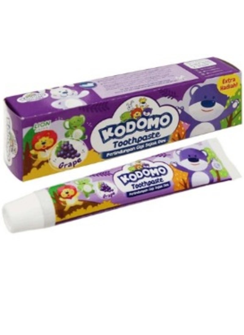 Kodomo - KODOMO TOOTH PASTE GRAPE 45 GM - Image 1
