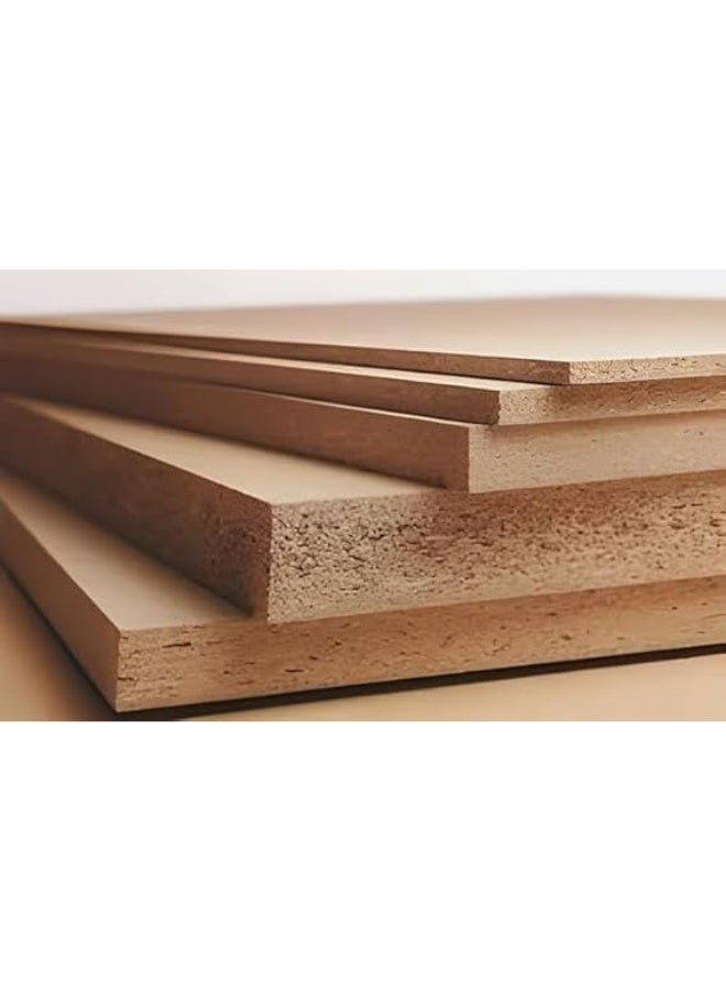 عبوة من 4 ألواح MDF سادة فاخرة – مقاس 50 × 50 سم بسُمك 3 مم | للرسم والأعمال الحرفية ومشاريع DIY والأعمال الخشبية