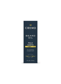 cremo Cremo Beard Oil, Palo Santo (Reserve Collection), 1 fl oz - Restore Natural Moisture and Soften Your Beard To Help Relieve Beard Itch  - Image 4