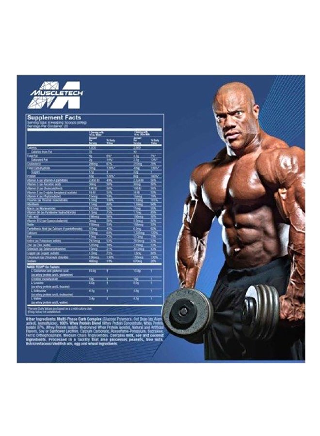 MuscleTech Nitro-Tech Whey Protein Powder, 30g Protein, 3g Creatine, 6.6g BCAAs, Clinically Studied Formula, Milk Chocolate, 1.81kg (4Lb), 40 Servings - Image 4