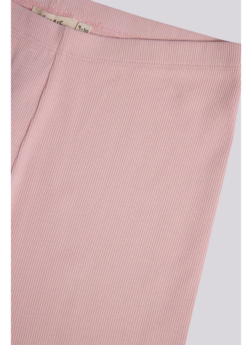 Tyess Basic Bg Store Girls Pink Tights  - Image 3