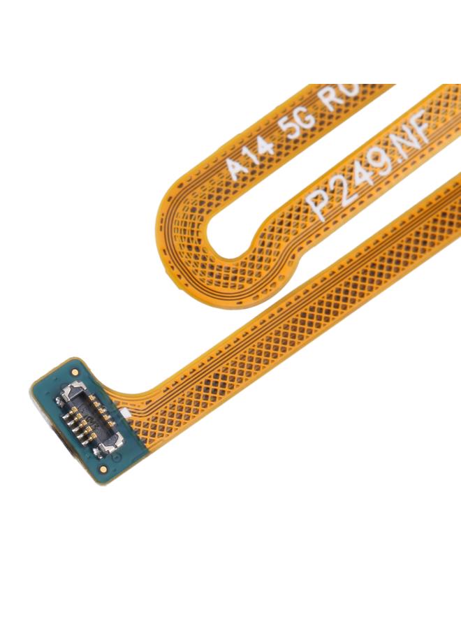 إيروريكس كابل مرن لمستشعر بصمة الإصبع الأصلي لهاتف Samsung Galaxy A14 5G SM-A146B (أسود) - Image 4