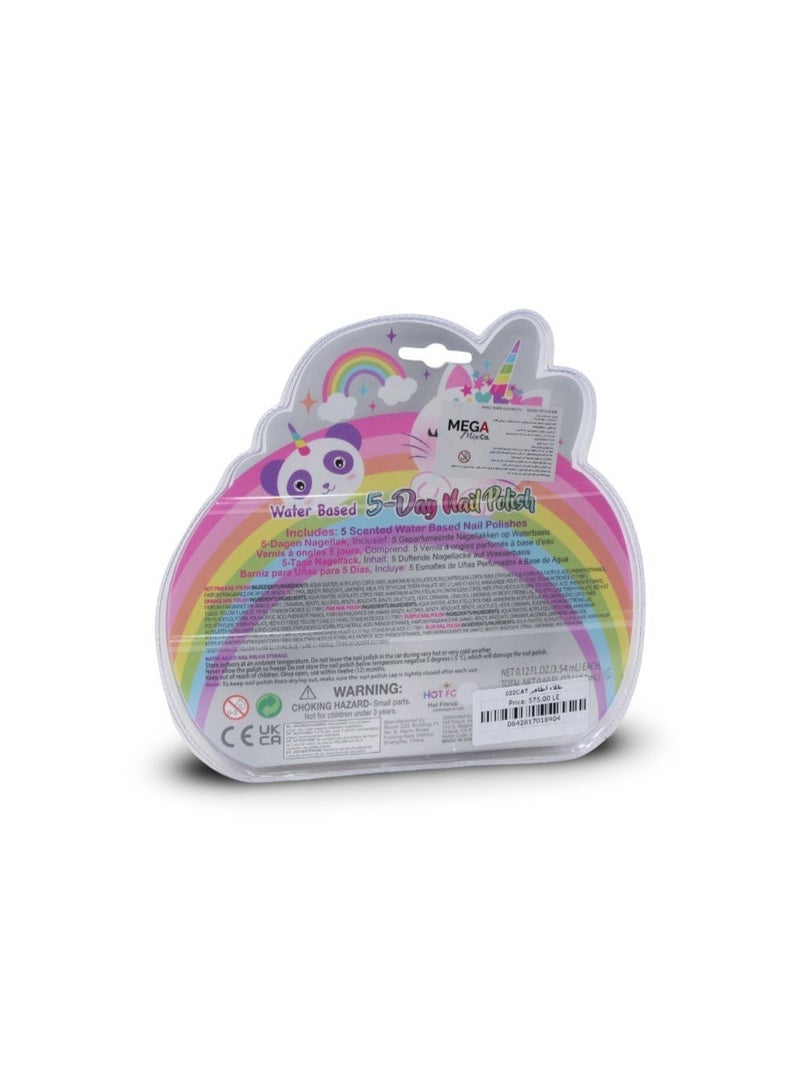 Hot Focus 5-Day Nail Polish Caticorn Set - Image 2