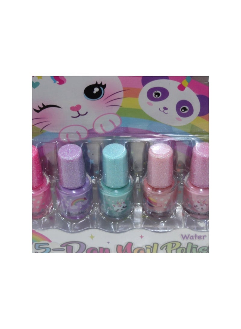 Hot Focus 5-Day Nail Polish Caticorn Set - Image 3