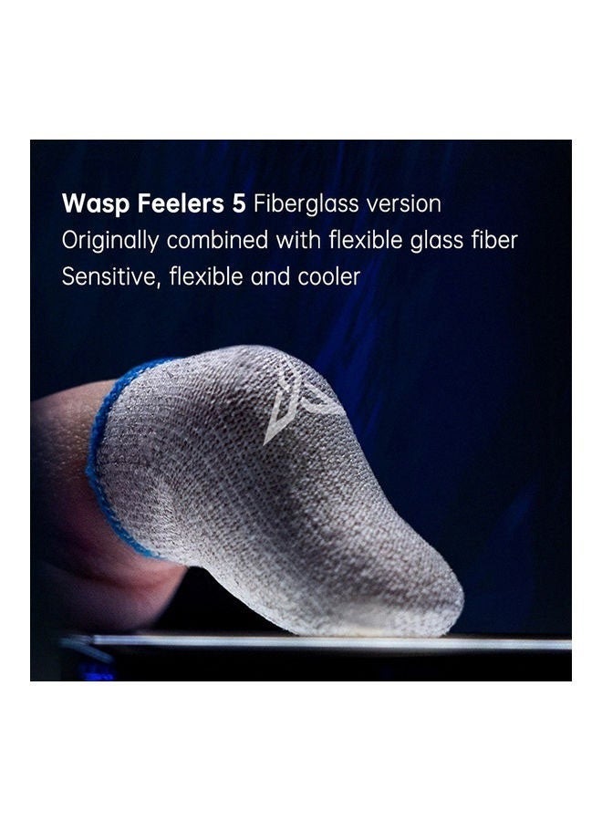 2-Piece Wasp Feelers 5 Fiberglass Sweat-Proof Finger Sleeve - Image 2