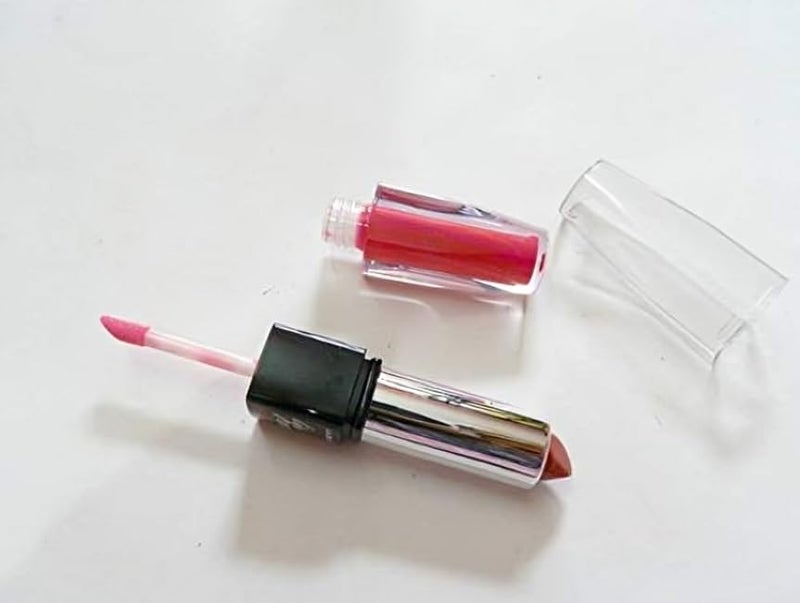 M.C. PIPWALA MC PIPWALA 5ml Empty Lip Gloss Lip Care Cosmetic Oil Bottles Transparent Empty Clear Lip Containers Tubes Refillable Bottle With Plug 2 in 1 Lipgloss 2 PCS  - Image 4